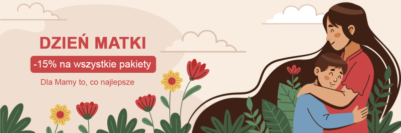Dzień Matki !-15% na wszystkie pakiety PolBox.TV!